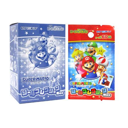 シール スーパーマリオ シールコレクション NEO パック(20個入) : 堀