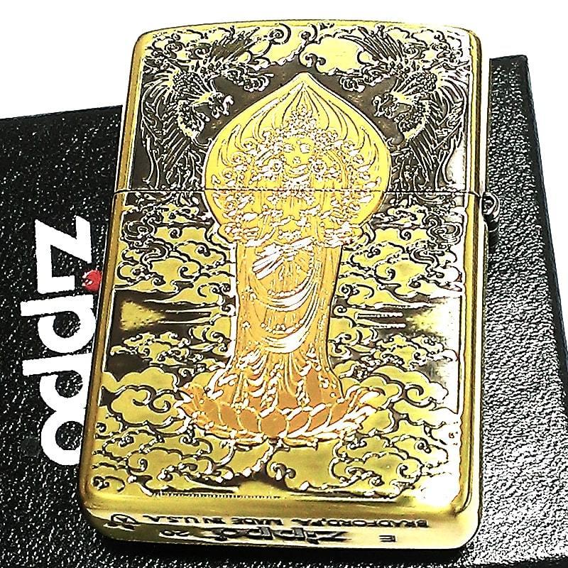 ZIPPO（ジッポー） ライター アーマー ゲートオブハピネス 観音様 和柄