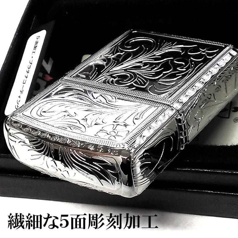ZIPPO（ジッポー） アーマー 5面繊細彫刻 ジッポ ライター 中世模様