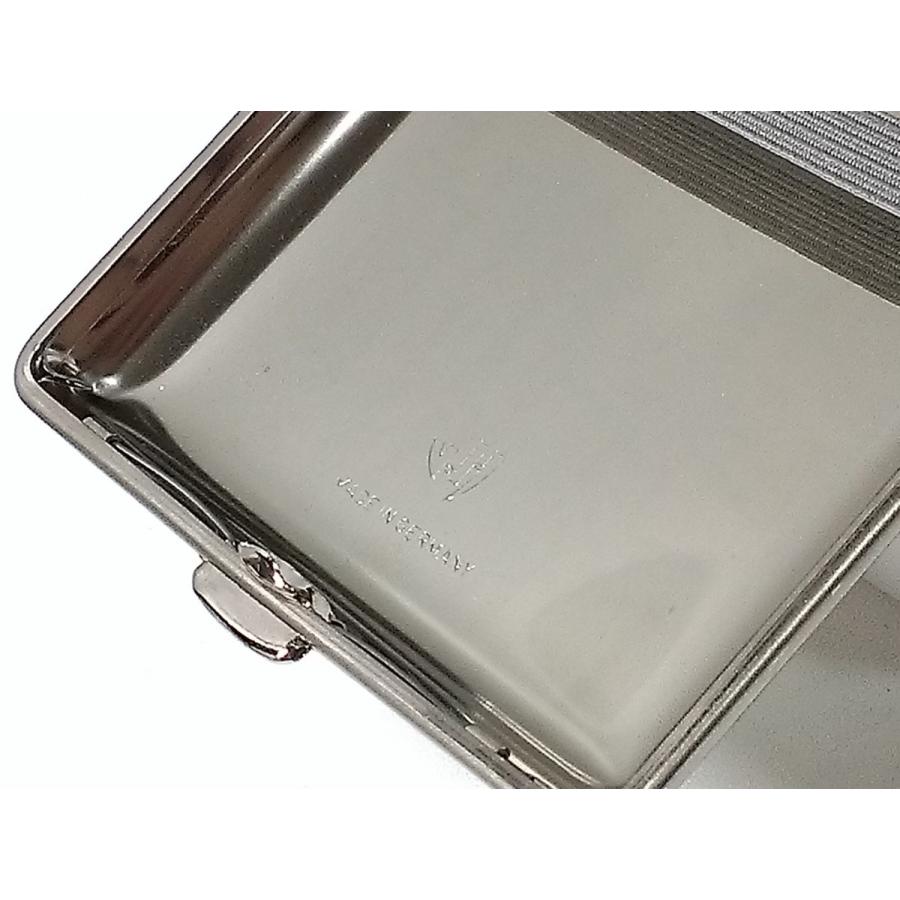 シガレットケース ドイツ製G18 シルバーニッケルプレーン ストール社