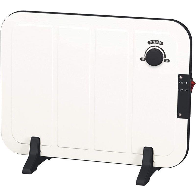 山善（YAMAZEN） ミニ パネルヒーター (温度調節機能付) ホワイト DP