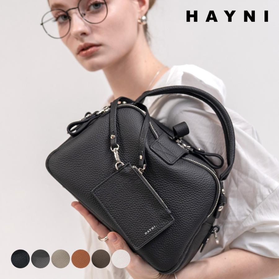 HAYNI（ヘイニ） 爆買 本革 ショルダーバッグ 2way レディース「Nene
