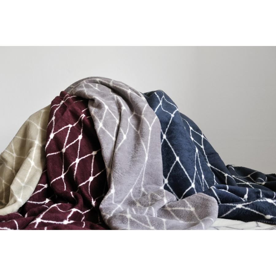 bastisRIKE | THE GRID - COTTON BLANKET (navy blue) ブランケット