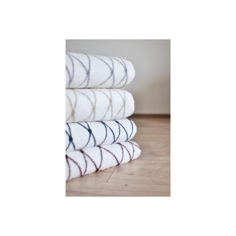 bastisRIKE | THE GRID - COTTON BLANKET (navy blue) ブランケット