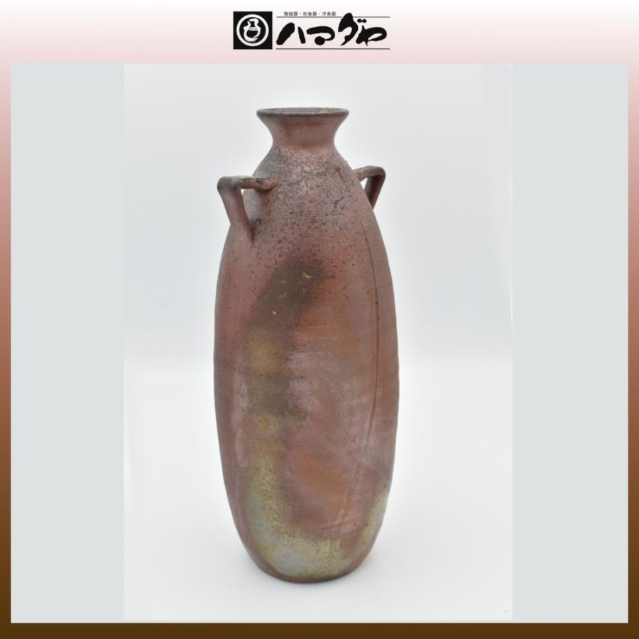 備前焼 花瓶 三村公子作 花生 item no.1f080 : ハマダヤ食器店 - 通販