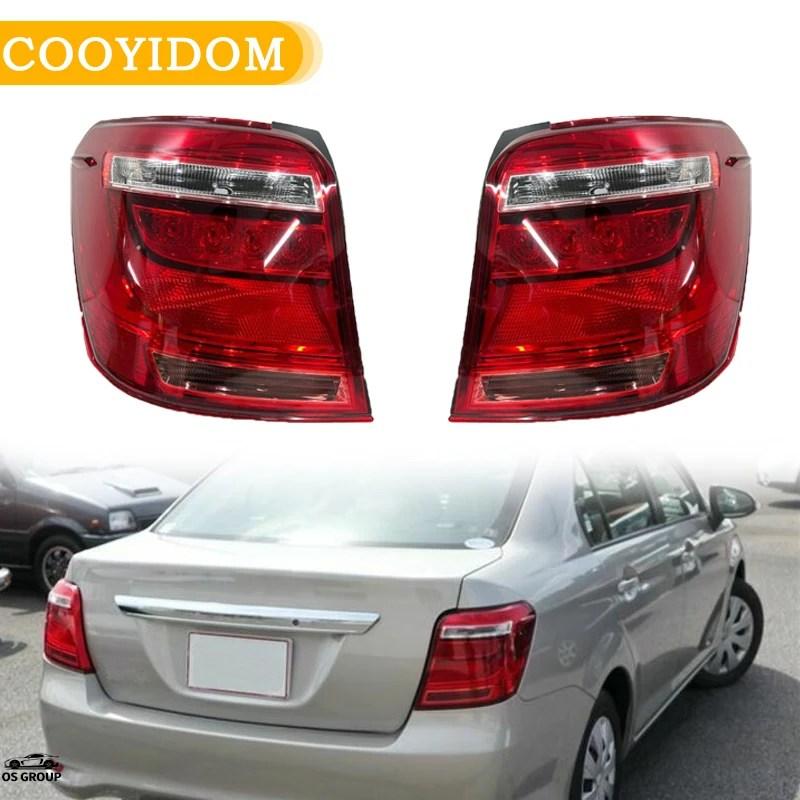 並行輸入品】 リア バンパー テールライト トヨタ カローラ アクシオ