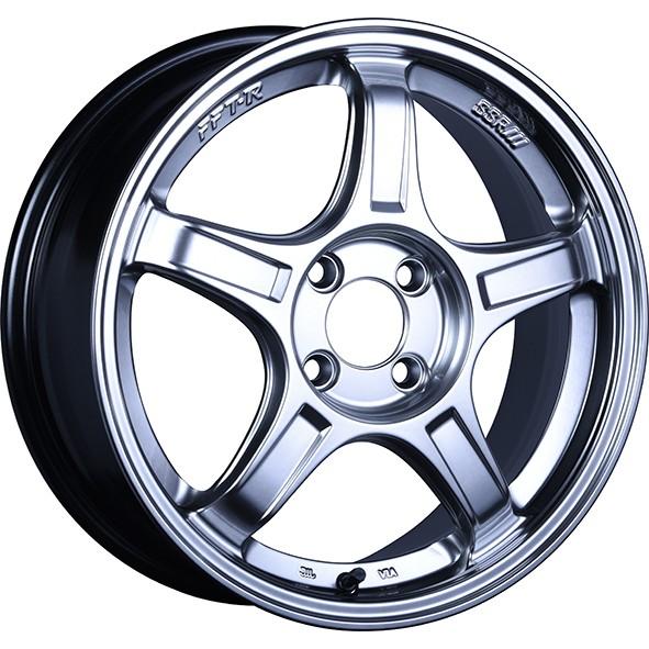 SSR SSR GTX03 16インチ 6.5J +53 4-100 クロームシルバー 4本で送料