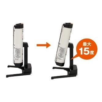 代引き不可 DENSO デンソー 遠赤外線ヒーター(首振りなし) 2連タイプ