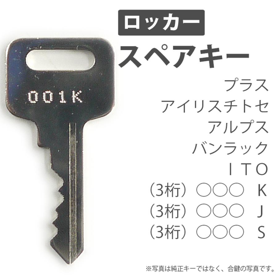 合鍵 スペアキー製作 ロッカー用 プラス（PLUS） アイリスチトセ