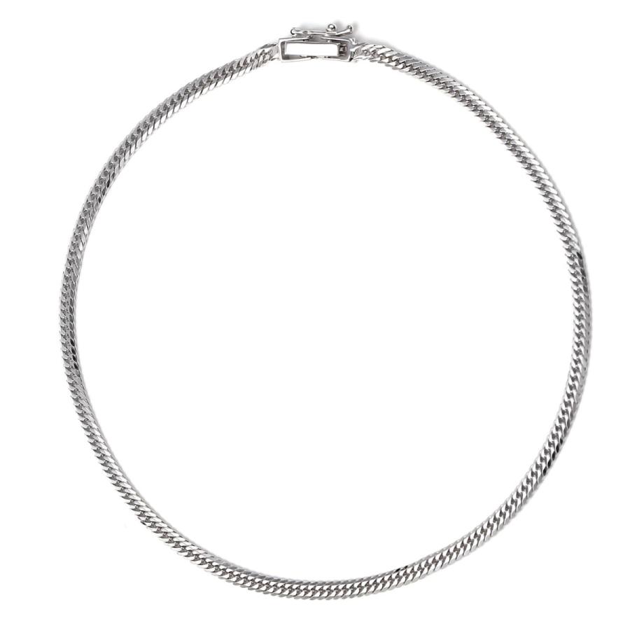 18金 喜平アンクレット 6面ダブル 5g 23cm ホワイトゴールド メンズ