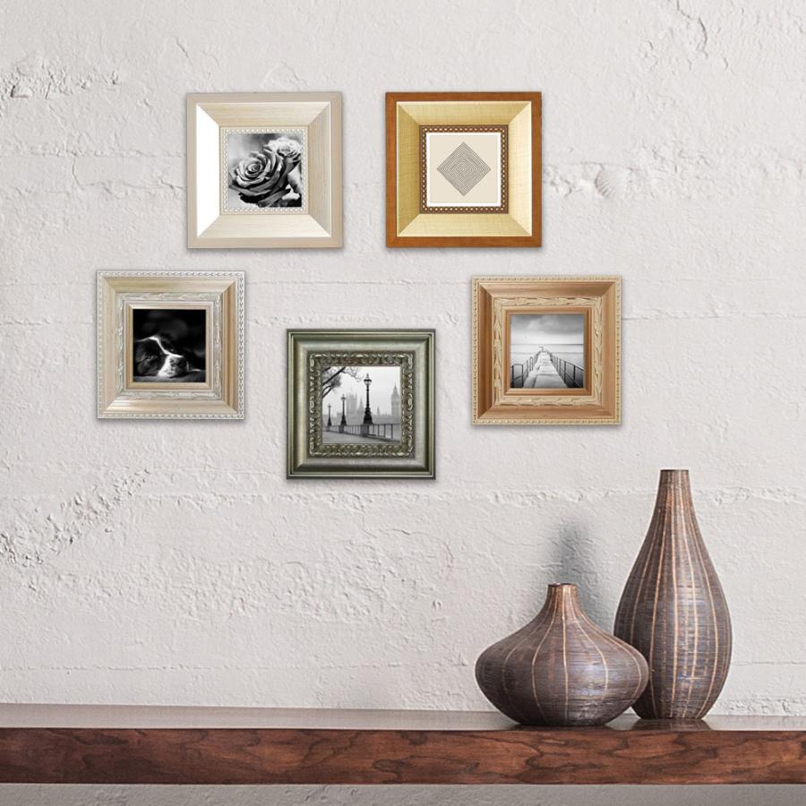 アンティーク調シルバー額縁 5個セット