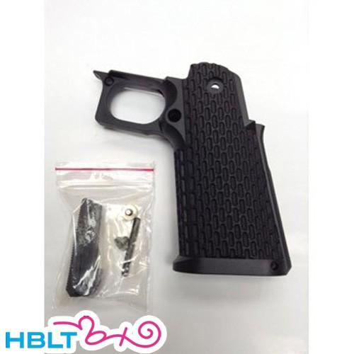 BWC ディンプル グリップ 東京マルイ ハイキャパ 用 ブラック : HBLT