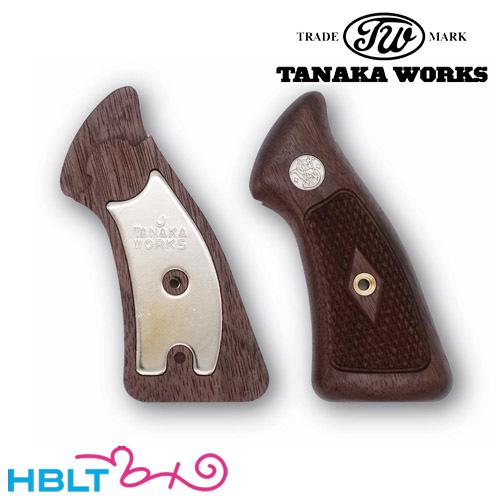 タナカワークス 木製グリップ＋Weight SW Jフレーム スクエアバット