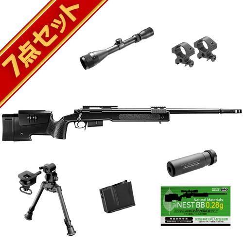 TOKYO MARUI（東京マルイ） M40A5 BK 7点 スナイパーライフル フル