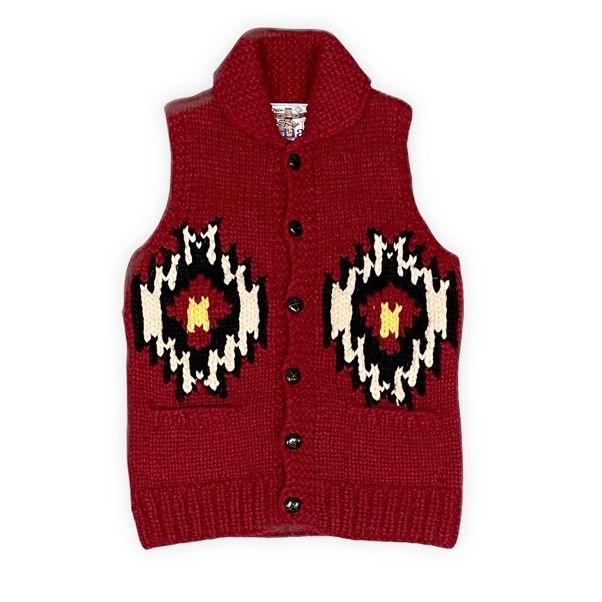 KANATA（カナタ） カナダ製 カウチンセーター ベスト ネイティブ調