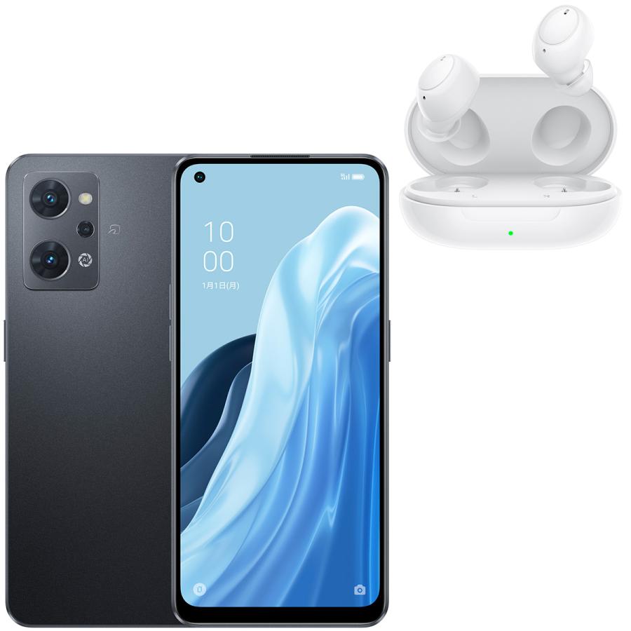 OPPO（オッポ） OPPO OPPO Reno7 A スターリーブラック イヤホンセット