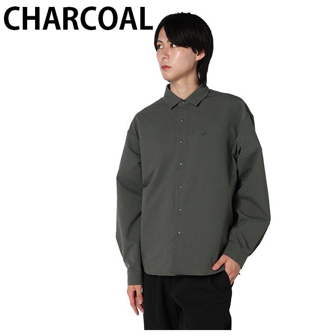 セトアウト(SETOUT) 長袖シャツ メンズ ベジカラリップ マウンテン長袖