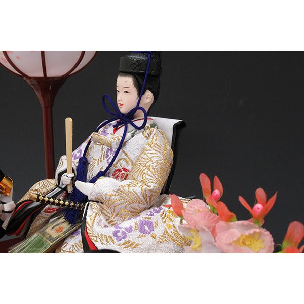 雛人形 ひな人形 K102 コンパクト オルゴール付き 人形の佳月 雛人形