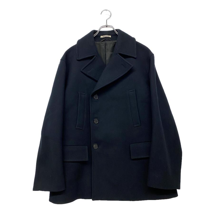 オーラリー ハーフコート 20AW SUPER FINE MELTON HALF COAT メンズ
