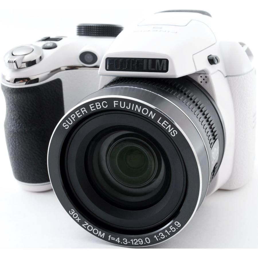 FinePix フジフィルム コンデジ FUJIFILM S4500 ホワイト 中古 新品SD
