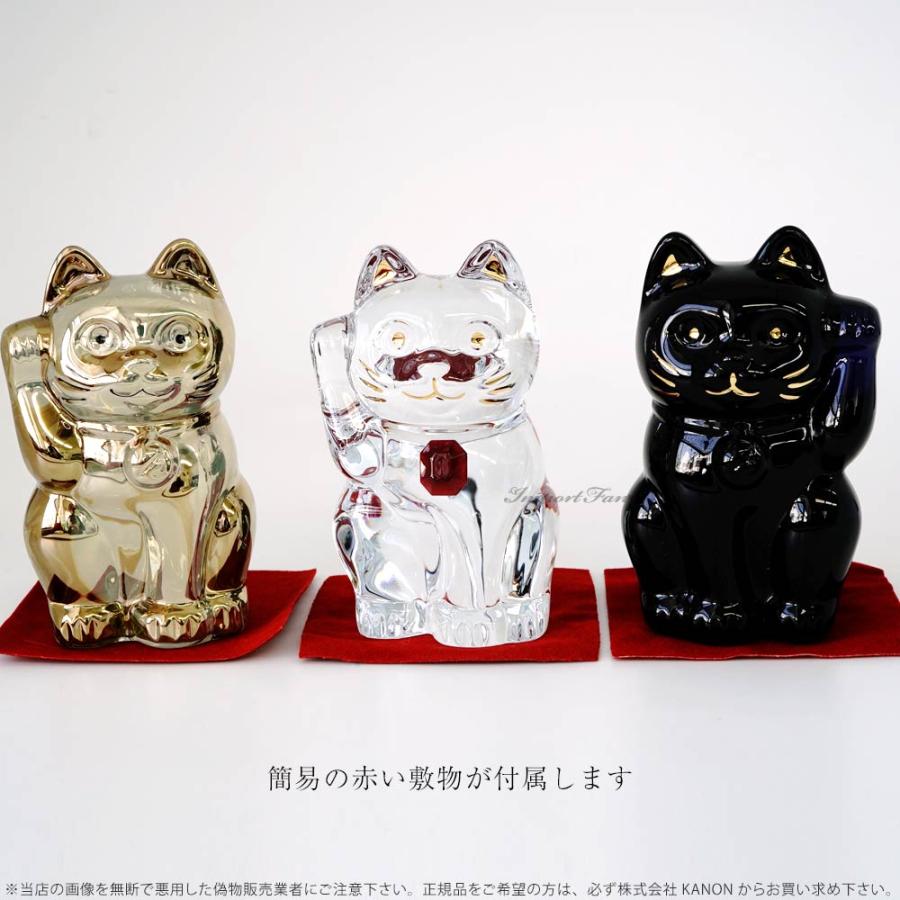 Baccarat 極美品 レッドオクトゴン まねき猫 ラッキーキャット 置物
