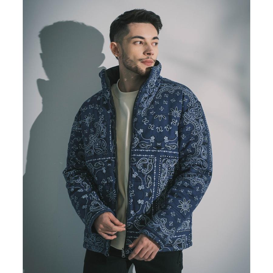 improves（インプローブス） 中綿ジャケット メンズ 防寒 リバーシブル