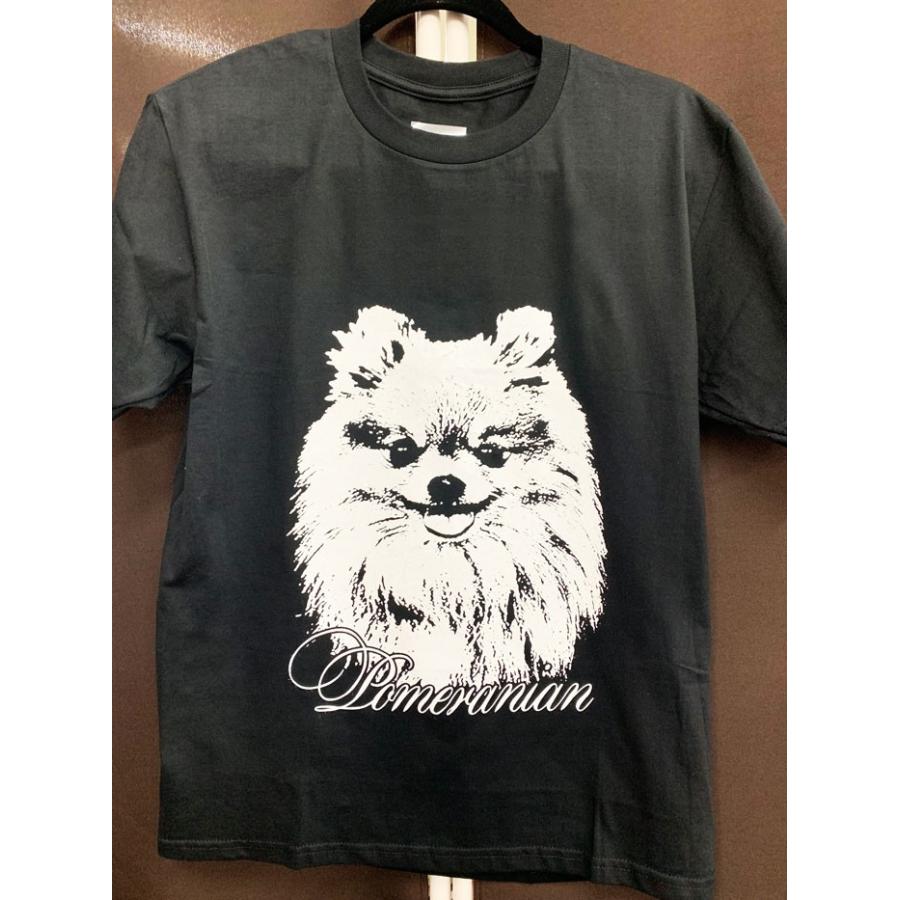 Tシャツ 半袖 ポメラニアン メンズ・レディース デザイン イラスト 犬