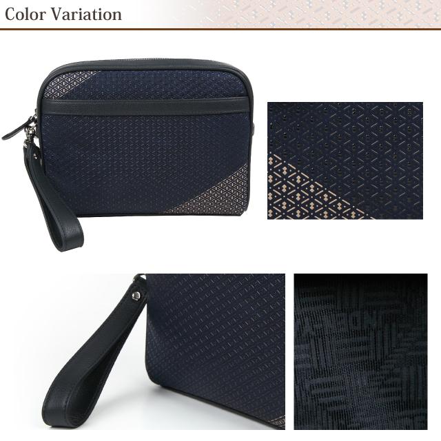 印傳屋（INDEN-YA） 卒業祝い セカンドバッグ 印伝 クラッチバッグ