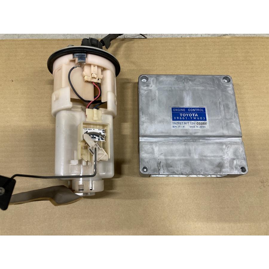 動作OK NCP13 後期 ヴィッツ RS TRDターボ 1NZ-FET エンジン 5MT