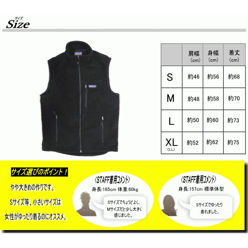 patagonia（パタゴニア） Classic Synchilla Vest シンチラ フリース