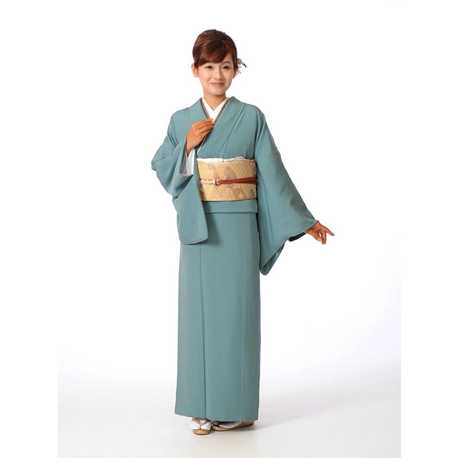 色無地レンタル8AD12 レンタル 色無地 着物 149cm〜171cm位まで