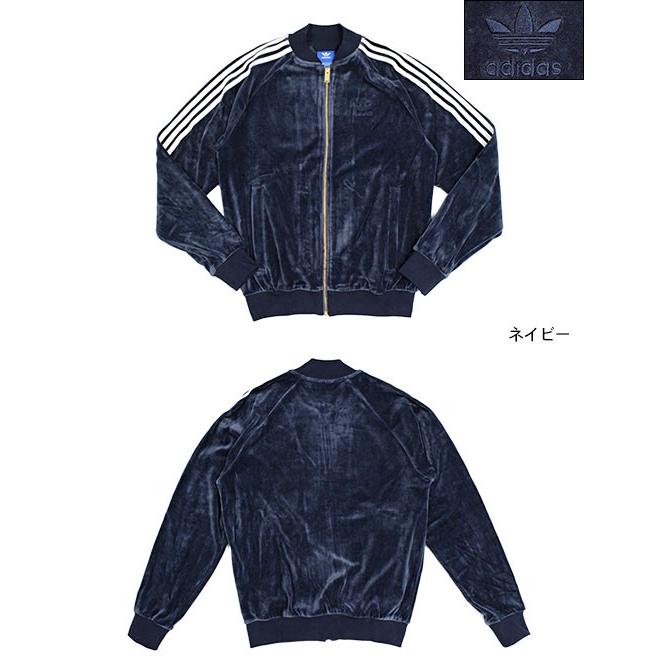 adidas Originals アディダス ジャケット メンズ ベロア スーパー