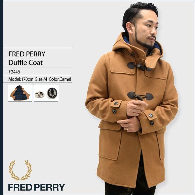 FRED PERRY（フレッドペリー） ジャケット メンズ ダッフル コート