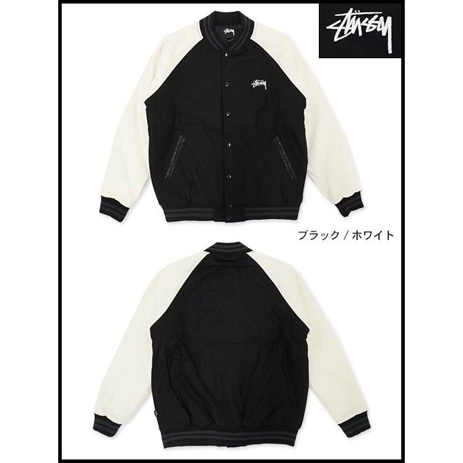 STUSSY（ステューシー） ジャケット メンズ Two Tone Wool Varsity