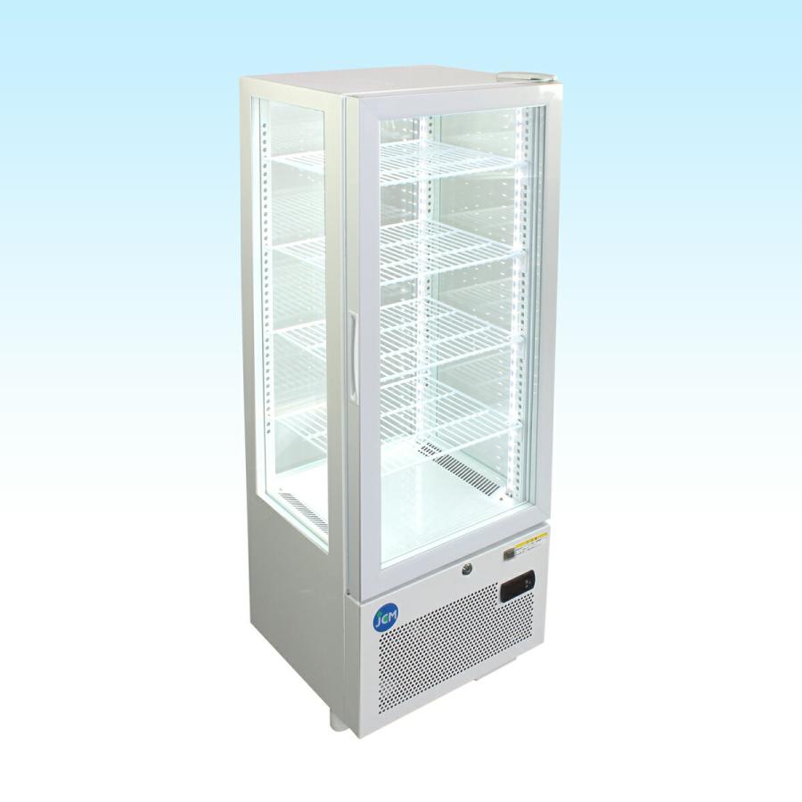 JCM社製 4面ガラス冷蔵ショーケース JCMS-98 : いろコレ - 通販
