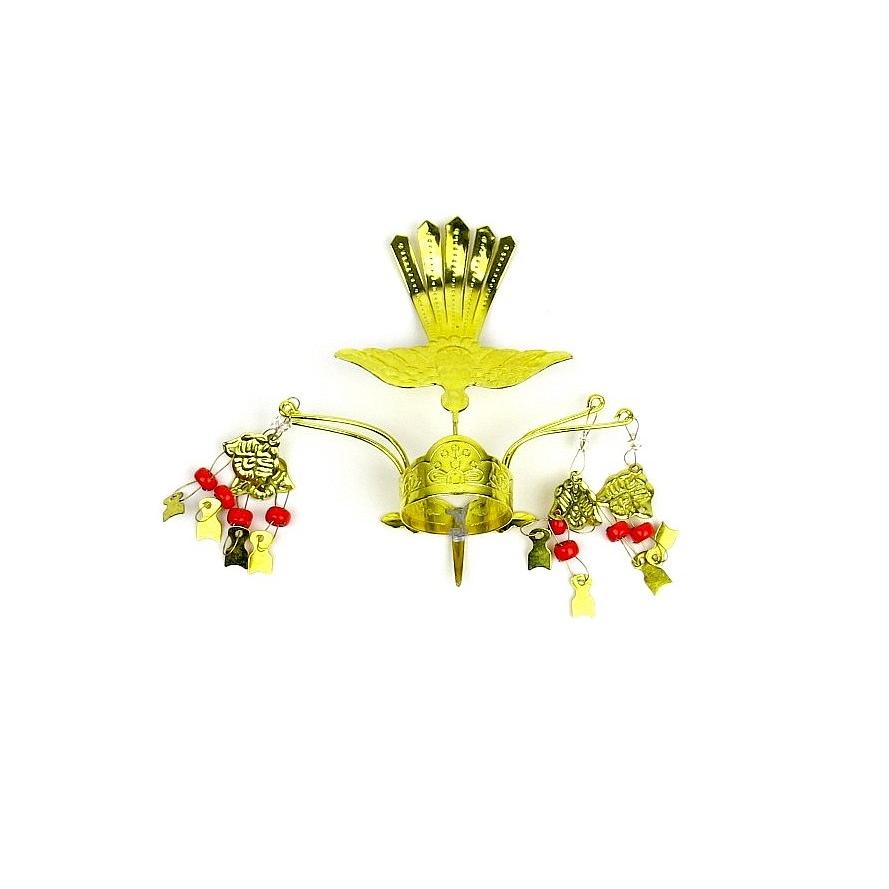 人形用 羽衣天冠 7分 ひな人形 雛人形 道具 単品 フィギュア 冠 かん