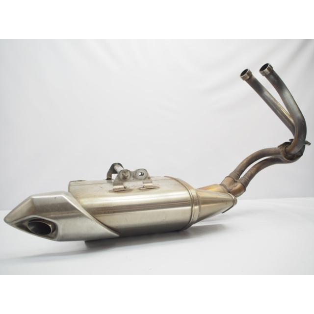 ニンジャ40純正マフラー EX400E 14-17年NINJA 400 K627 破損無し車検に