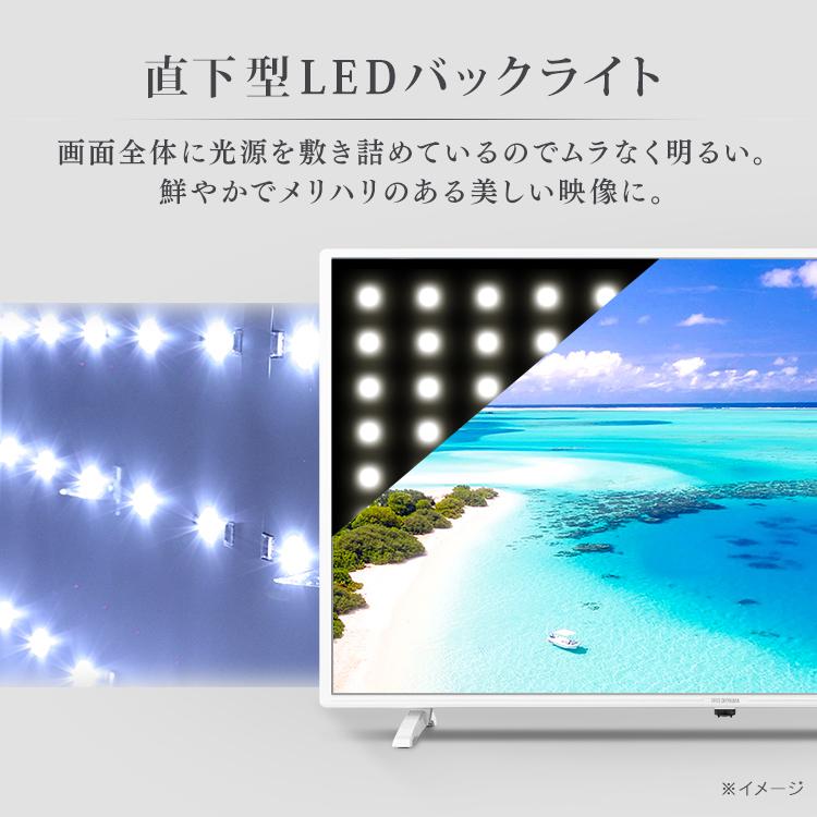 IRIS OHYAMA（アイリスオーヤマ） 液晶テレビ 40インチ ホワイト 本体