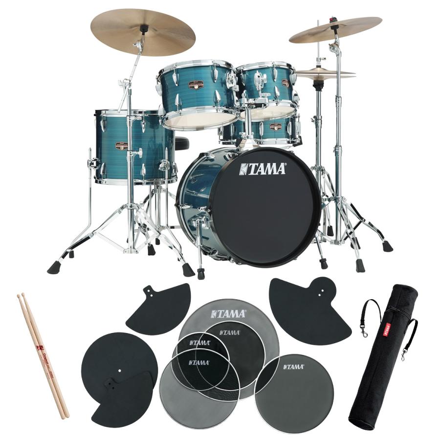 TAMA / IP58H6RC-HLB シンバル付きドラムセット サイレントパック