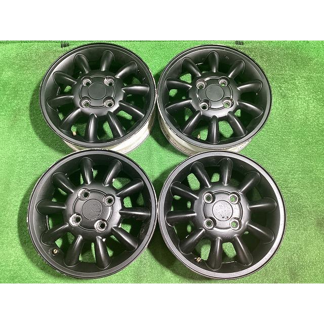 ラパン スズキ純正 HE21S 13インチアルミホイール 4J ＋45 4H PCD100 4