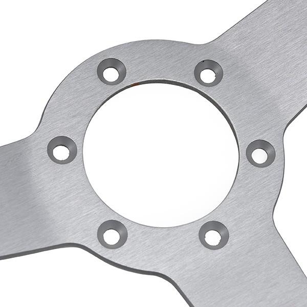 アバルト（ABARTH） ステアリングホイール(3スポーク/シルバー) Type A