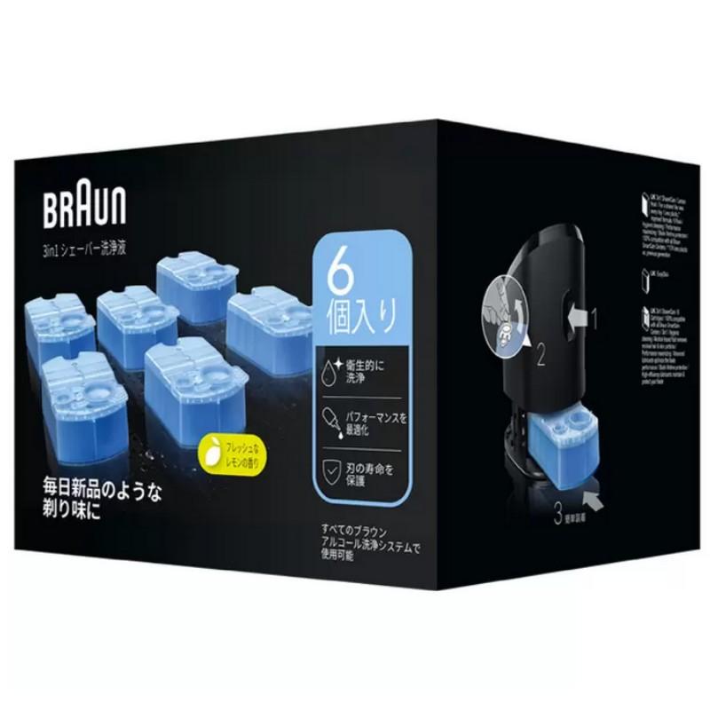 BRAUN（ブラウン） （6個入り ブラウン シェーバー クリーン＆リニュー