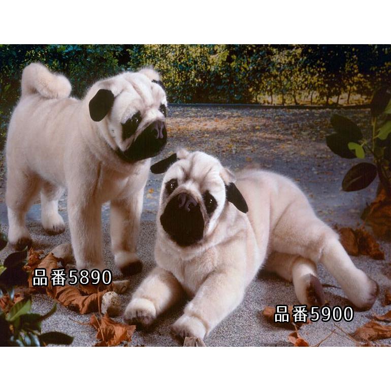 ケーセン ぬいぐるみ Kosen パグ サー・ヘンリー 41cm ドイツ製 リアル