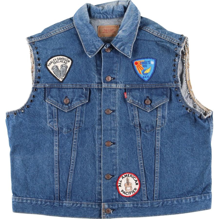 Levi's（リーバイス） 古着 70~80年代 Levi's 70505-0213 袖カットオフ