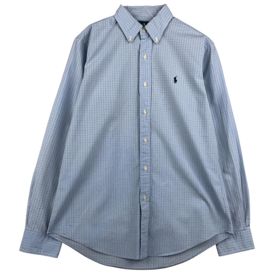 古着 ラルフローレン Ralph Lauren CUSTOM FIT 長袖 ボタンダウン