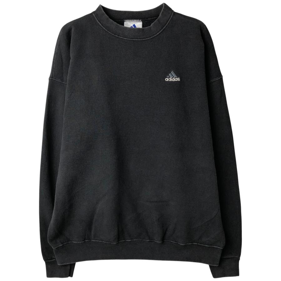 adidas（アディダス） 古着 90~00年代 ワンポイントロゴスウェット