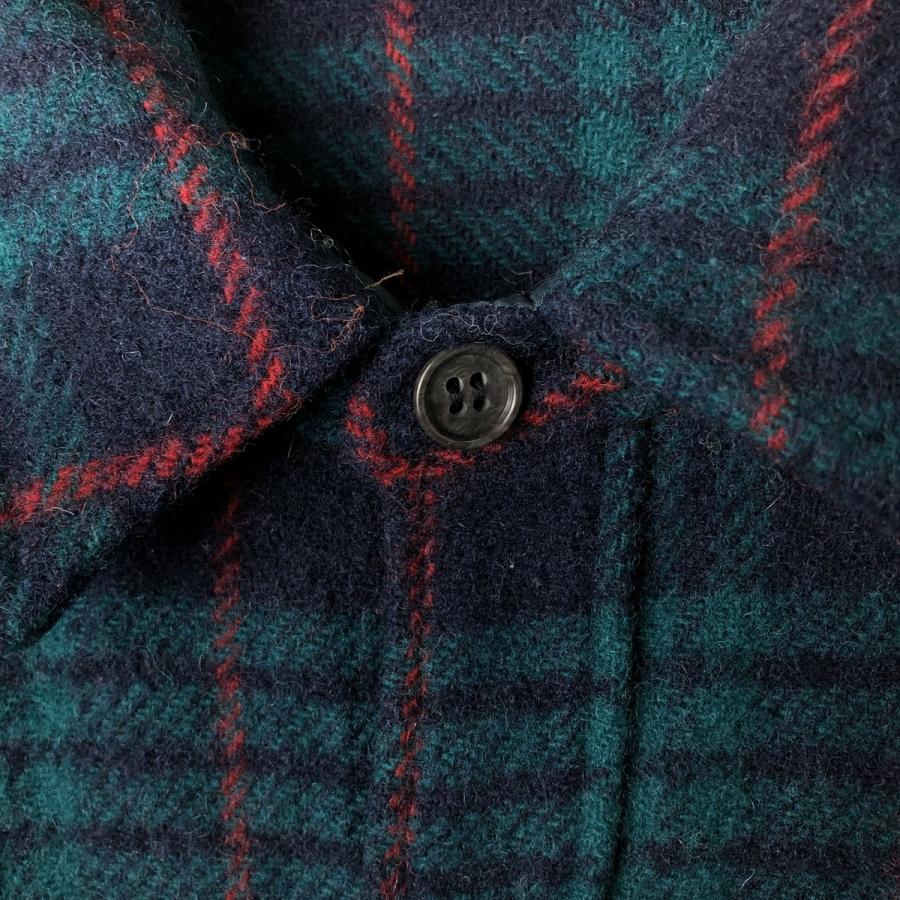 WOOLRICH（ウールリッチ） 古着 80年代 チェック柄 ウールシャツ USA製