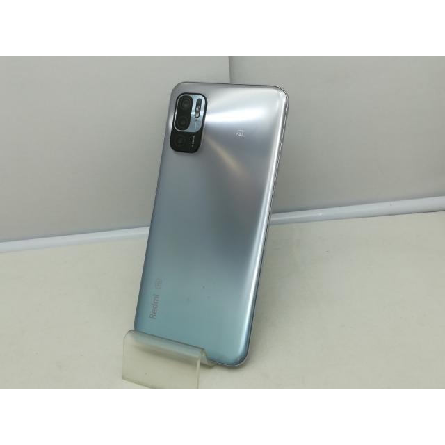中古】Xiaomi au 【SIMフリー】 Redmi Note 10 JE クロームシルバー