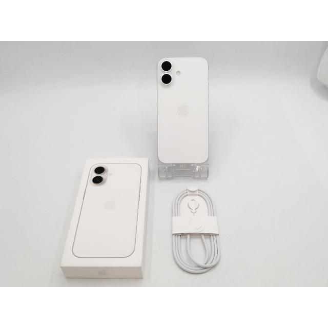 中古】Apple 国内版 【SIMフリー】 iPhone 16 128GB ホワイト MYDR3J/A