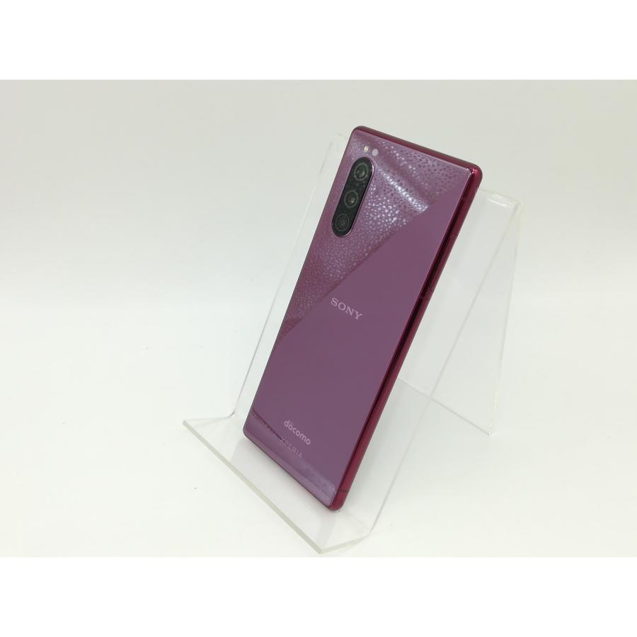 中古】SONY docomo 【SIMロック解除済み】 Xperia 5 SO-01M Red【福岡